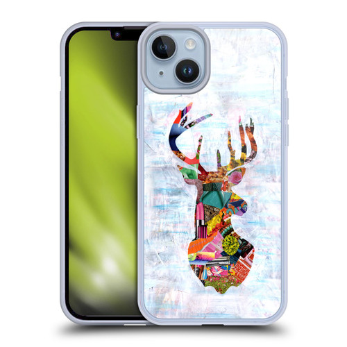 Artpoptart Animals Deer Soft Gel Case for Apple iPhone 14 Plus