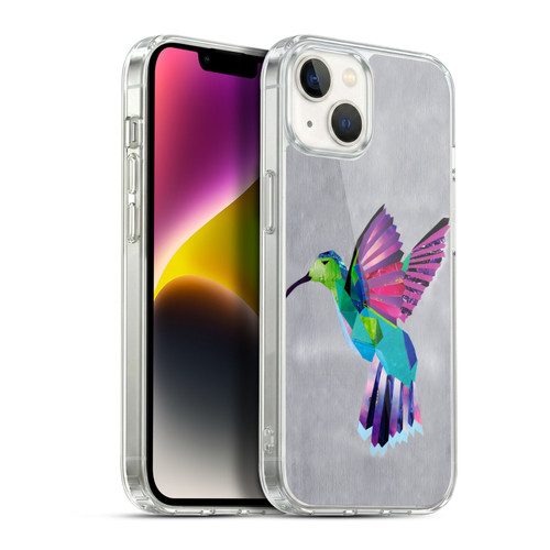 Artpoptart Animals Hummingbird Soft Gel Case for Apple iPhone 14 Plus & MagSafe