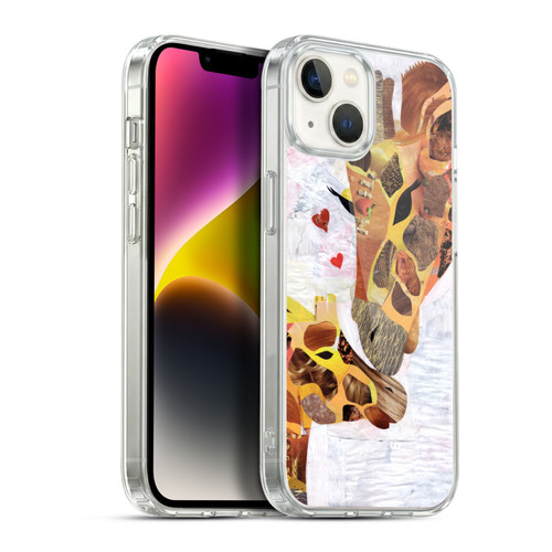 Artpoptart Animals Sweet Giraffes Soft Gel Case for Apple iPhone 14 Plus & MagSafe