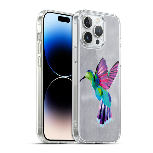 Artpoptart Animals Hummingbird Soft Gel Case for Apple iPhone 14 Pro Max & MagSafe