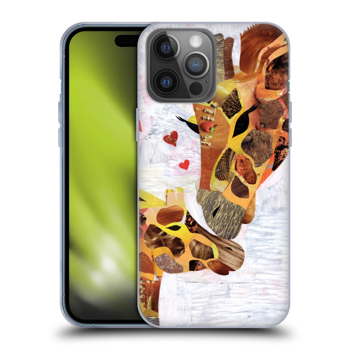 Artpoptart Animals Sweet Giraffes Soft Gel Case for Apple iPhone 14 Pro Max