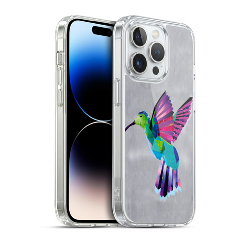 Artpoptart Animals Hummingbird Soft Gel Case for Apple iPhone 14 Pro & MagSafe
