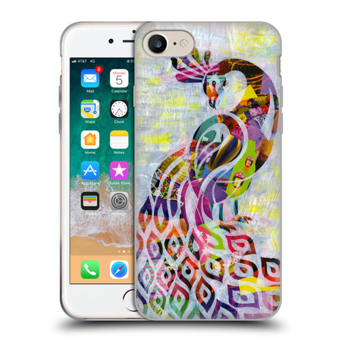 Artpoptart Animals Peacock Soft Gel Case for Apple iPhone 7 / 8 / SE 2020 & 2022