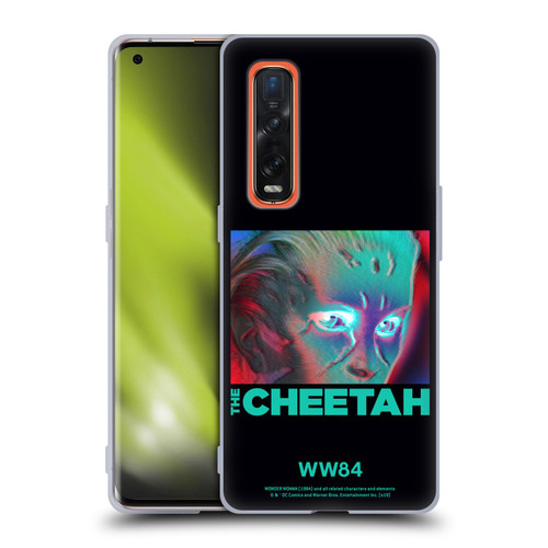 Wonder Woman 1984 80's Graphics The Cheetah 2 Soft Gel Case for OPPO Find X2 Pro 5G