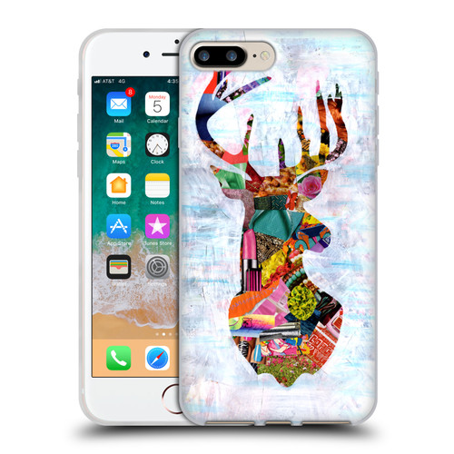 Artpoptart Animals Deer Soft Gel Case for Apple iPhone 7 Plus / iPhone 8 Plus