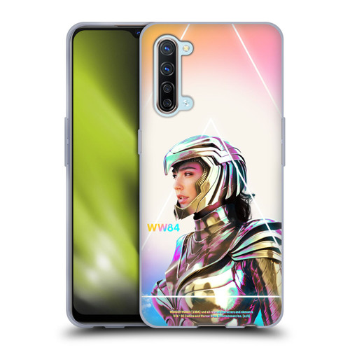 Wonder Woman 1984 80's Graphics Golden Armour 3 Soft Gel Case for OPPO Find X2 Lite 5G