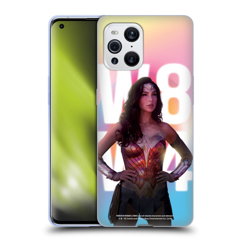 Wonder Woman 1984 80's Graphics Costume Soft Gel Case for OPPO Find X3 / Pro