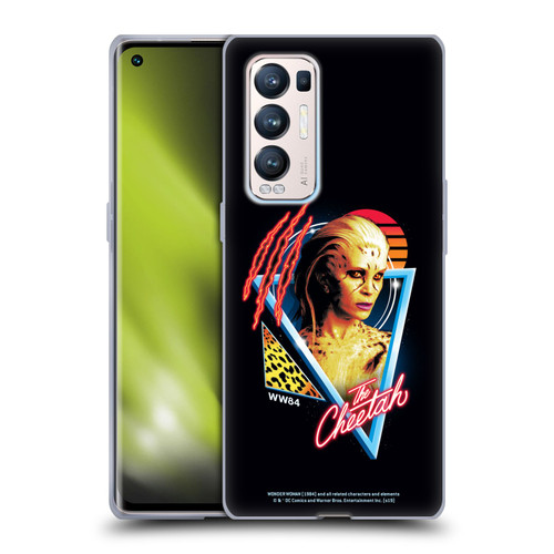 Wonder Woman 1984 80's Graphics The Cheetah Soft Gel Case for OPPO Find X3 Neo / Reno5 Pro+ 5G