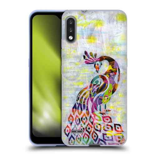 Artpoptart Animals Peacock Soft Gel Case for LG K22