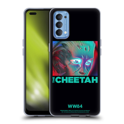 Wonder Woman 1984 80's Graphics The Cheetah 2 Soft Gel Case for OPPO Reno 4 5G