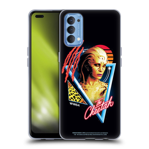 Wonder Woman 1984 80's Graphics The Cheetah Soft Gel Case for OPPO Reno 4 5G