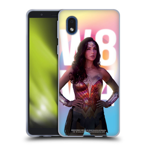 Wonder Woman 1984 80's Graphics Costume Soft Gel Case for Samsung Galaxy A01 Core (2020)