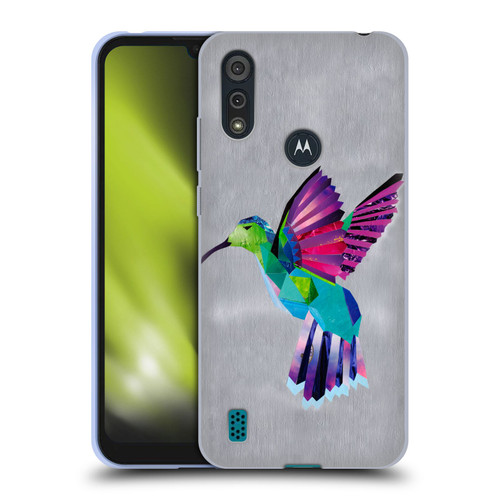Artpoptart Animals Hummingbird Soft Gel Case for Motorola Moto E6s (2020)