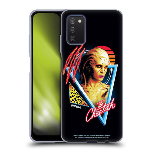Wonder Woman 1984 80's Graphics The Cheetah Soft Gel Case for Samsung Galaxy A03s (2021)