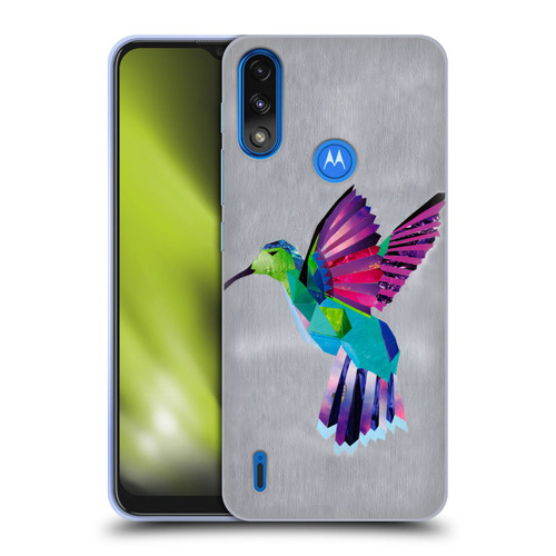 Artpoptart Animals Hummingbird Soft Gel Case for Motorola Moto E7 Power / Moto E7i Power