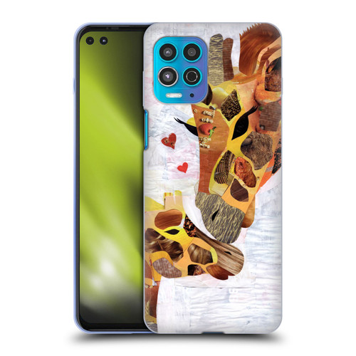 Artpoptart Animals Sweet Giraffes Soft Gel Case for Motorola Moto G100