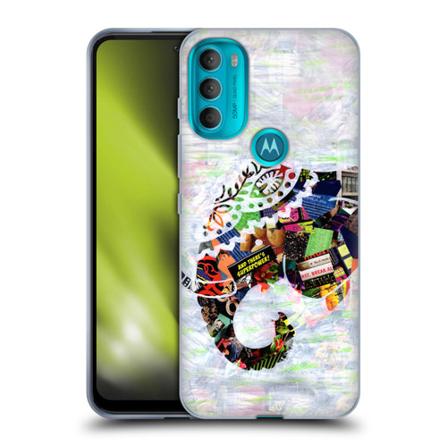 Artpoptart Animals Elephant Soft Gel Case for Motorola Moto G71 5G