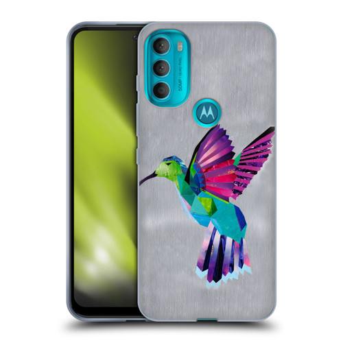 Artpoptart Animals Hummingbird Soft Gel Case for Motorola Moto G71 5G