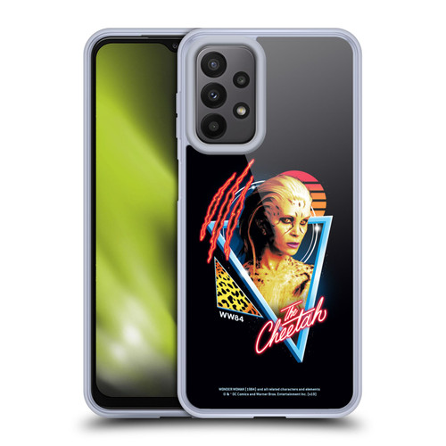 Wonder Woman 1984 80's Graphics The Cheetah Soft Gel Case for Samsung Galaxy A23 / 5G (2022)