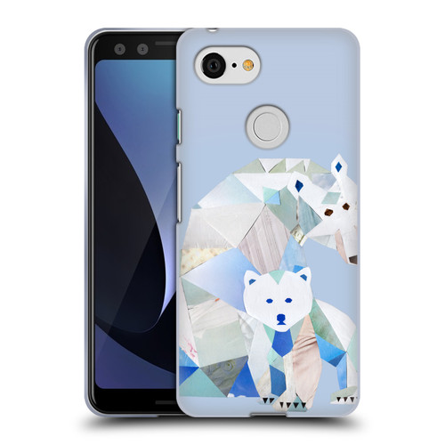 Artpoptart Animals Polar Bears Soft Gel Case for Google Pixel 3