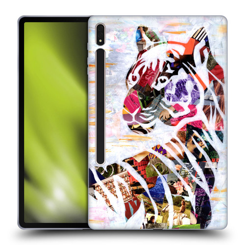 Artpoptart Animals Tiger Soft Gel Case for Samsung Galaxy Tab S8 Plus