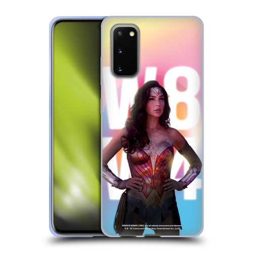 Wonder Woman 1984 80's Graphics Costume Soft Gel Case for Samsung Galaxy S20 / S20 5G
