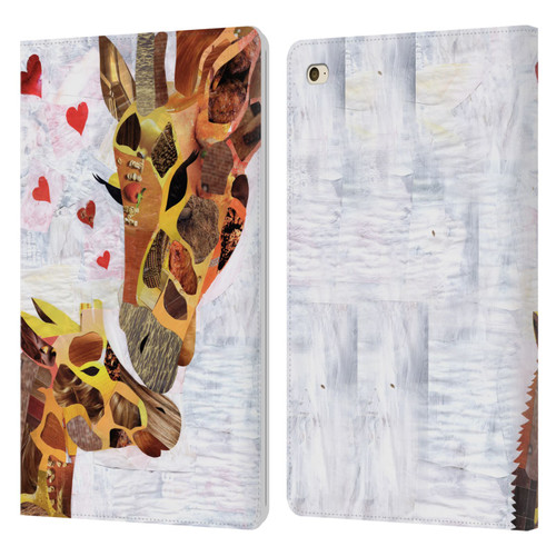 Artpoptart Animals Sweet Giraffes Leather Book Wallet Case Cover For Apple iPad mini 4