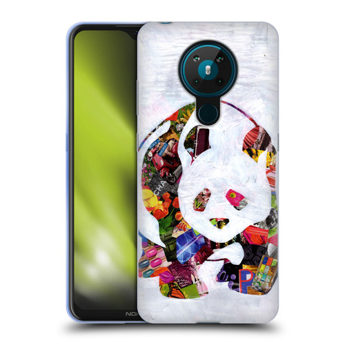 Artpoptart Animals Panda Soft Gel Case for Nokia 5.3