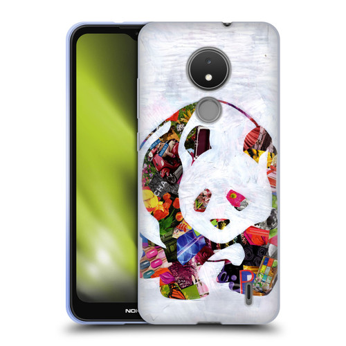 Artpoptart Animals Panda Soft Gel Case for Nokia C21