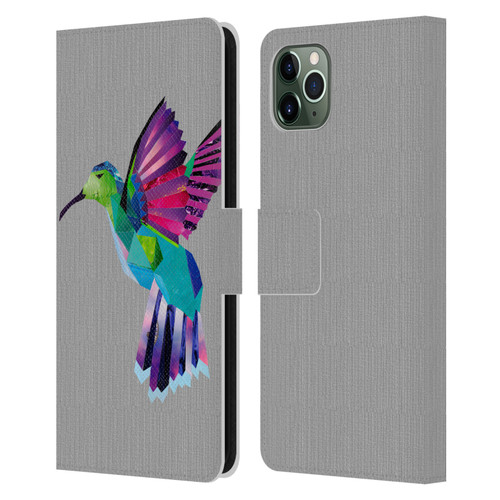 Artpoptart Animals Hummingbird Leather Book Wallet Case Cover For Apple iPhone 11 Pro Max