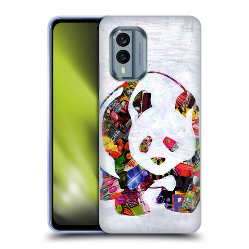 Artpoptart Animals Panda Soft Gel Case for Nokia X30