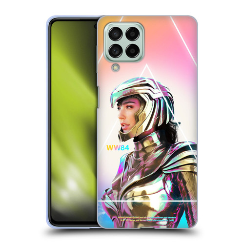 Wonder Woman 1984 80's Graphics Golden Armour 3 Soft Gel Case for Samsung Galaxy M53 (2022)