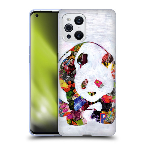 Artpoptart Animals Panda Soft Gel Case for OPPO Find X3 / Pro