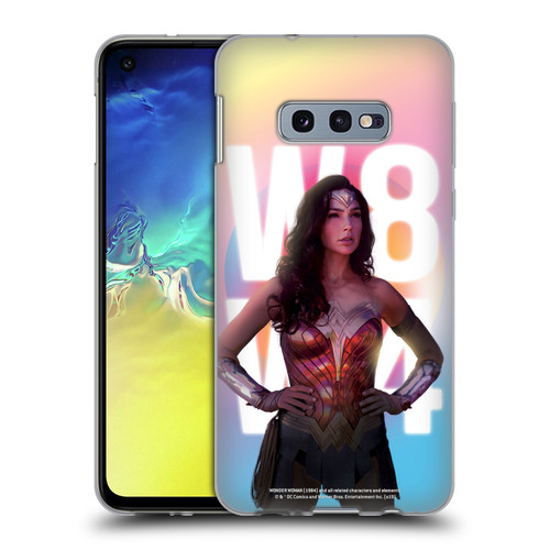 Wonder Woman 1984 80's Graphics Costume Soft Gel Case for Samsung Galaxy S10e