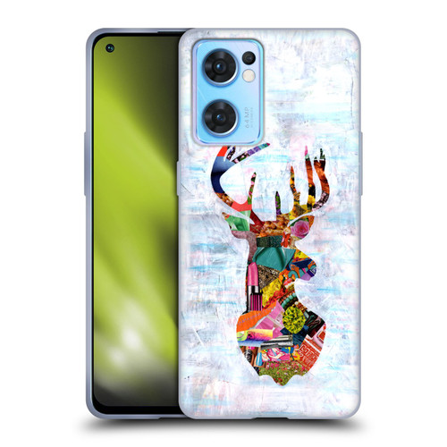 Artpoptart Animals Deer Soft Gel Case for OPPO Reno7 5G / Find X5 Lite