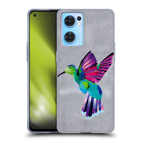 Artpoptart Animals Hummingbird Soft Gel Case for OPPO Reno7 5G / Find X5 Lite