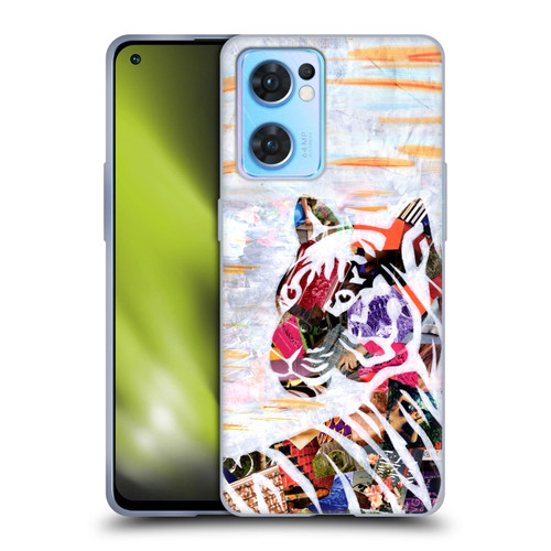 Artpoptart Animals Tiger Soft Gel Case for OPPO Reno7 5G / Find X5 Lite
