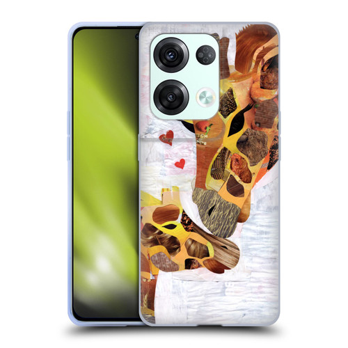 Artpoptart Animals Sweet Giraffes Soft Gel Case for OPPO Reno8 Pro