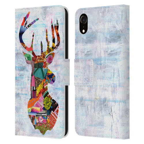 Artpoptart Animals Deer Leather Book Wallet Case Cover For Apple iPhone XR