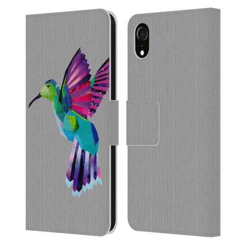 Artpoptart Animals Hummingbird Leather Book Wallet Case Cover For Apple iPhone XR