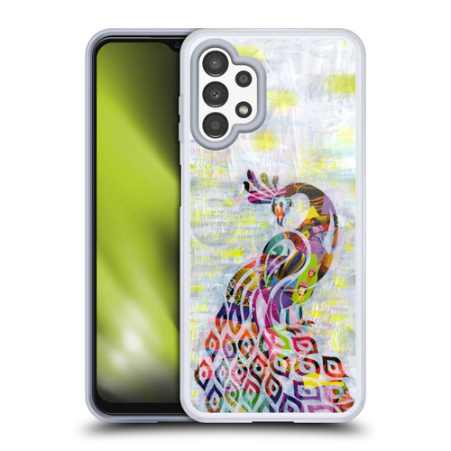 Artpoptart Animals Peacock Soft Gel Case for Samsung Galaxy A13 (2022)