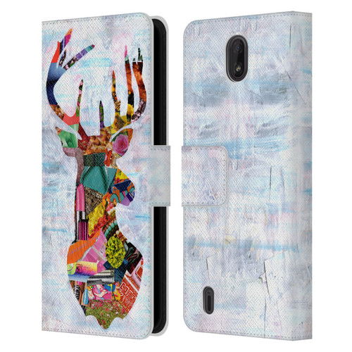 Artpoptart Animals Deer Leather Book Wallet Case Cover For Nokia C01 Plus/C1 2nd Edition