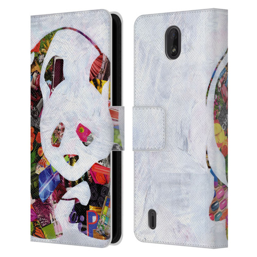 Artpoptart Animals Panda Leather Book Wallet Case Cover For Nokia C01 Plus/C1 2nd Edition