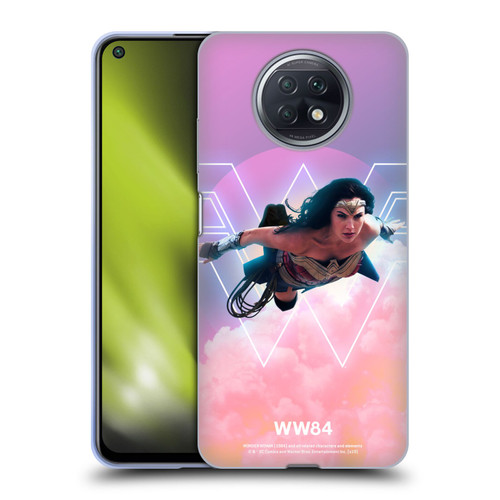 Wonder Woman 1984 80's Graphics Flying Soft Gel Case for Xiaomi Redmi Note 9T 5G