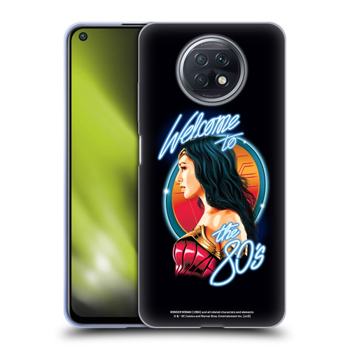 Wonder Woman 1984 80's Graphics Welcome Soft Gel Case for Xiaomi Redmi Note 9T 5G