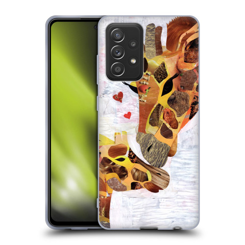 Artpoptart Animals Sweet Giraffes Soft Gel Case for Samsung Galaxy A52 / A52s / 5G (2021)