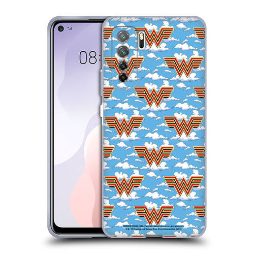 Wonder Woman 1984 Logo Art Retro Pattern 2 Soft Gel Case for Huawei Nova 7 SE/P40 Lite 5G