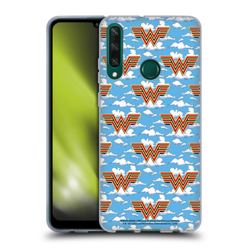Wonder Woman 1984 Logo Art Retro Pattern 2 Soft Gel Case for Huawei Y6p