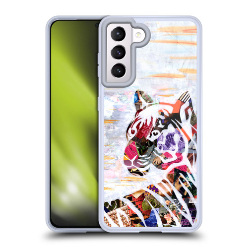 Artpoptart Animals Tiger Soft Gel Case for Samsung Galaxy S21 5G