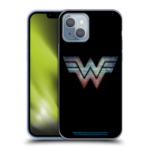 Wonder Woman 1984 Logo Art Main Soft Gel Case for Apple iPhone 14